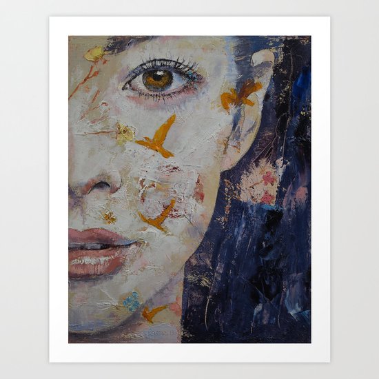 Geisha Art Print