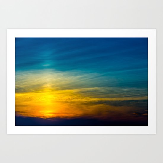 Sunset Art Print