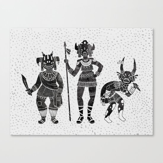 Shadow Warriors Canvas Print