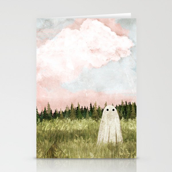 Cotton candy skies Stationery Cards