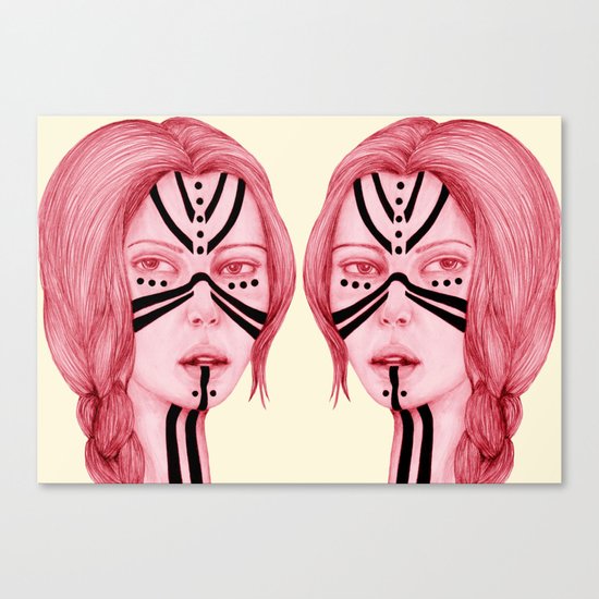 Sisters VII Canvas Print