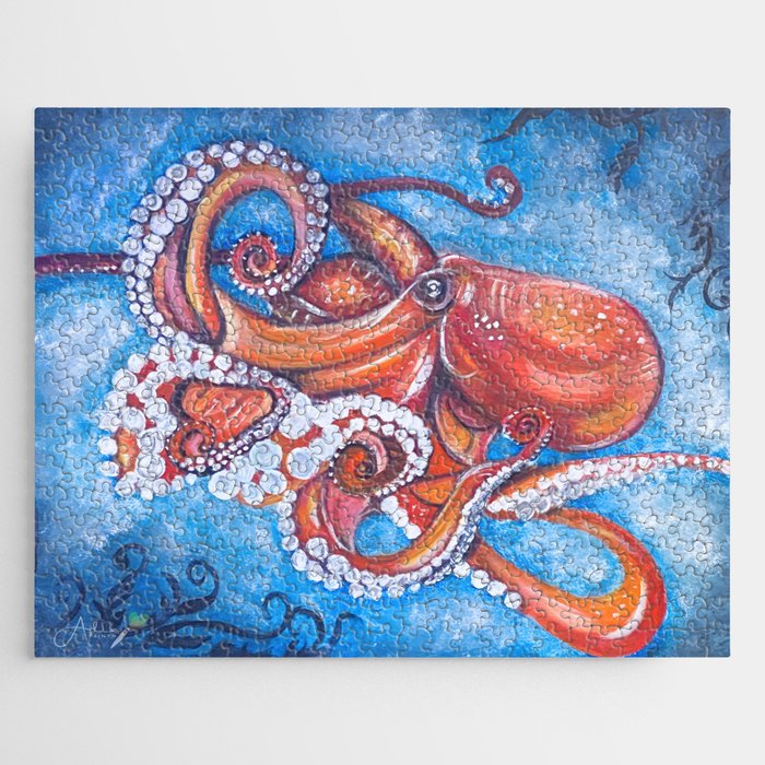 Colorful Octopus Jigsaw Puzzle