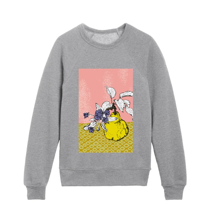 Super fruits – Pear  gift of the gods Kids Crewneck