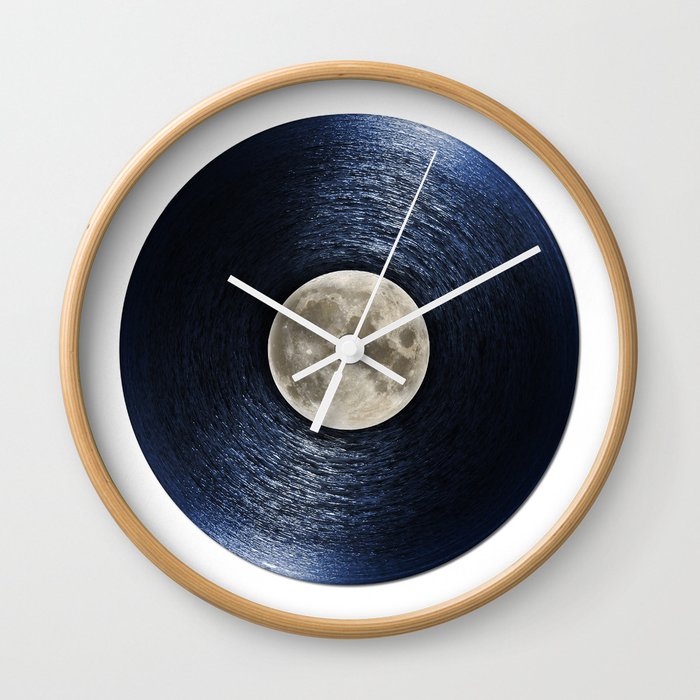 Moon on the Water Wall Clock
