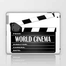 World Cinema Movie Clapperboard Laptop Skin