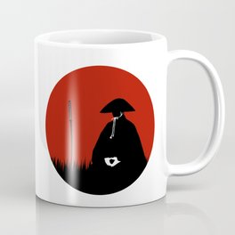 Meditating Samurai Warrior Coffee Mug