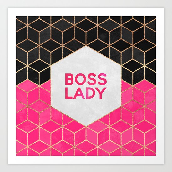 Boss Lady Art Print