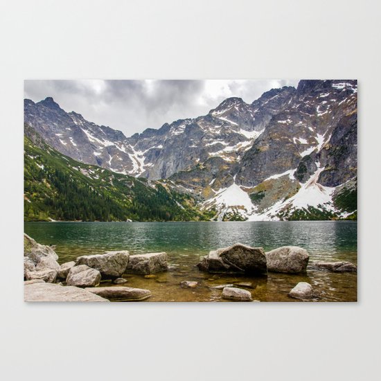 Morskie Oko Canvas Print