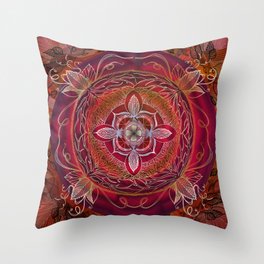 Root Chakra Throw Pillow