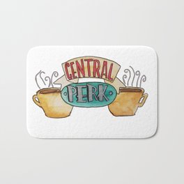 Central Perk Bath Mats For Any Bathroom Decor Style Society6
