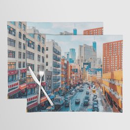 Colorful NYC Placemat