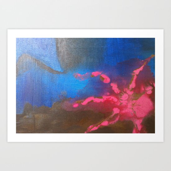 Blue II Art Print