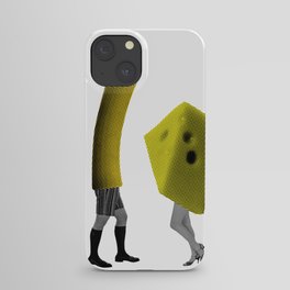 Because she's the cheese and I'm the macaroni iPhone Case