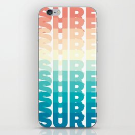 Surf Sunrise | Summer Surf Design iPhone Skin