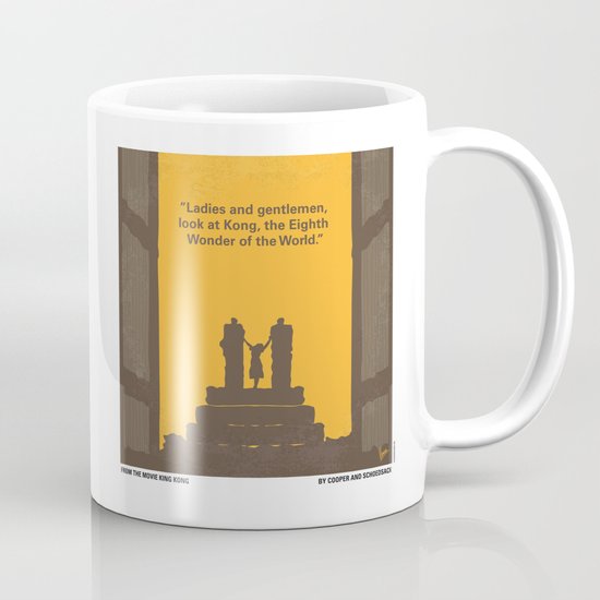 No133 My KING KONG minimal movie poster Mug