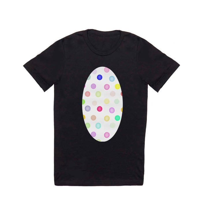 Watercolor Polka Dots T Shirt