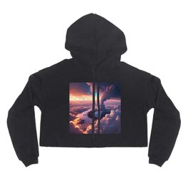 An Aerial Journey Through the Circle of Clouds Hoody
