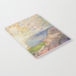 Edvard Munch - The Sun (Solen) (1911)  Notebook