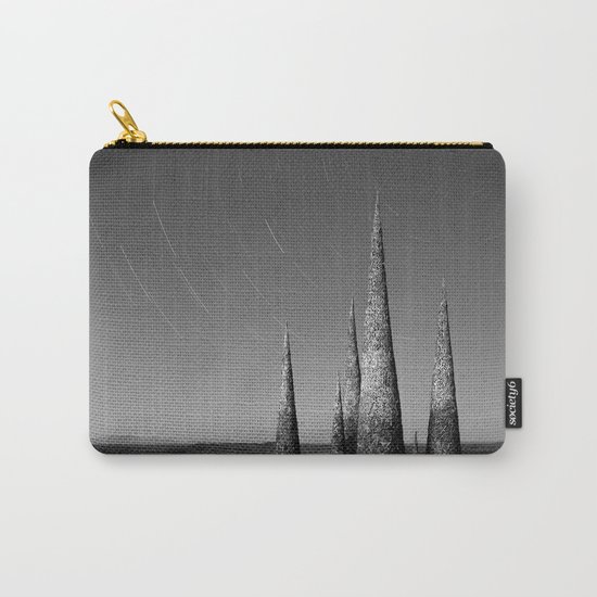 Grey black cones 4 Carry-All Pouch