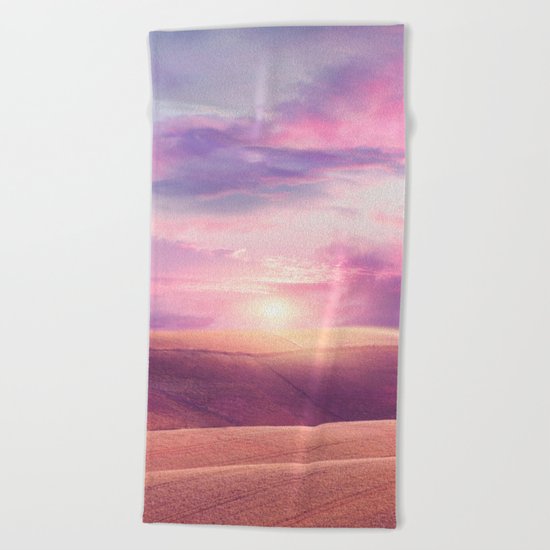 Pastel vibes 34 Beach Towel