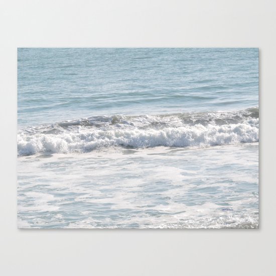 TEXTURES -- Surf at San Clemente Canvas Print