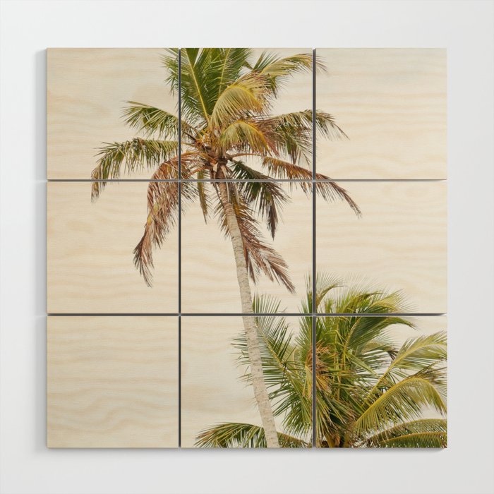 Floridian Palms #1 #tropical #wall #art #society6 Wood Wall Art