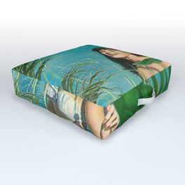Jane of the Jungle Outdoor Floor Cushion