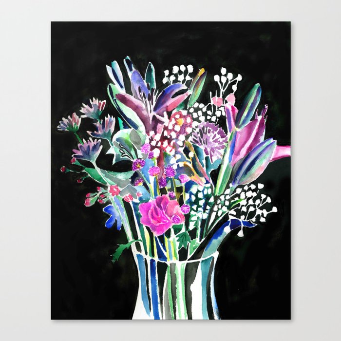 Summer Flowers Canvas Print