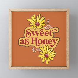 Sweet As Honey Too Framed Mini Art Print