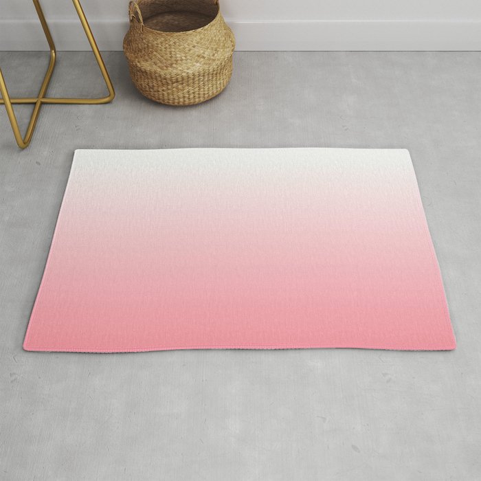 OMBRE PEACHY PINK COLOR Rug