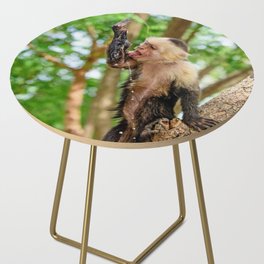 Be Ambitious, Not Thirsty Side Table