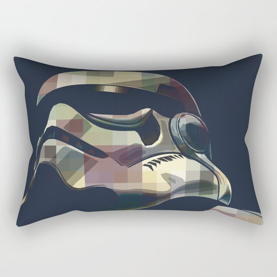 Star War | Storm Trooper Color Square * Movies Inspiration Rectangular Pillow