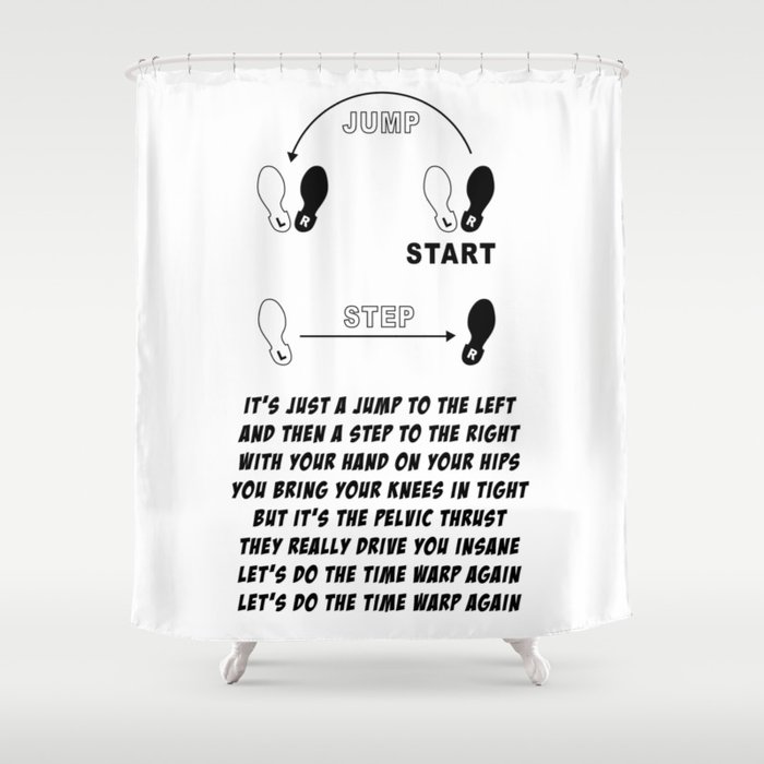 Time Warp With Lyrics The Rocky Horror Picture Show Shower