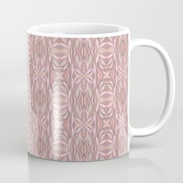 Tile Print- Monochrome Pink Coffee Mug