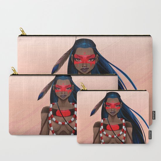 Amazon Warrior Carry All Pouch By Danilosanino Society6