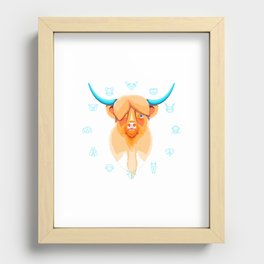 Year of the Ox 2021 Recessed Framed Print