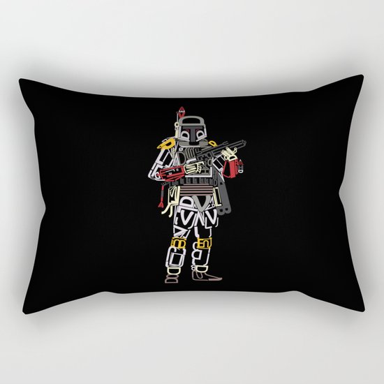 Boba Font Rectangular Pillow
