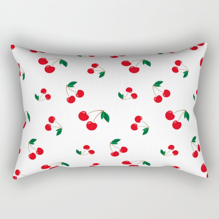 Cherry pattern Rectangular Pillow