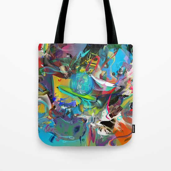 Microcrystalline Tendrils Tote Bag