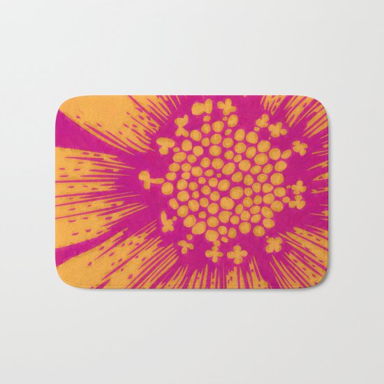Fantasy of flower Bath Mat