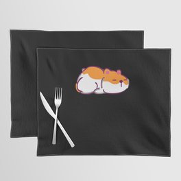 Sleeping Hamster Placemat