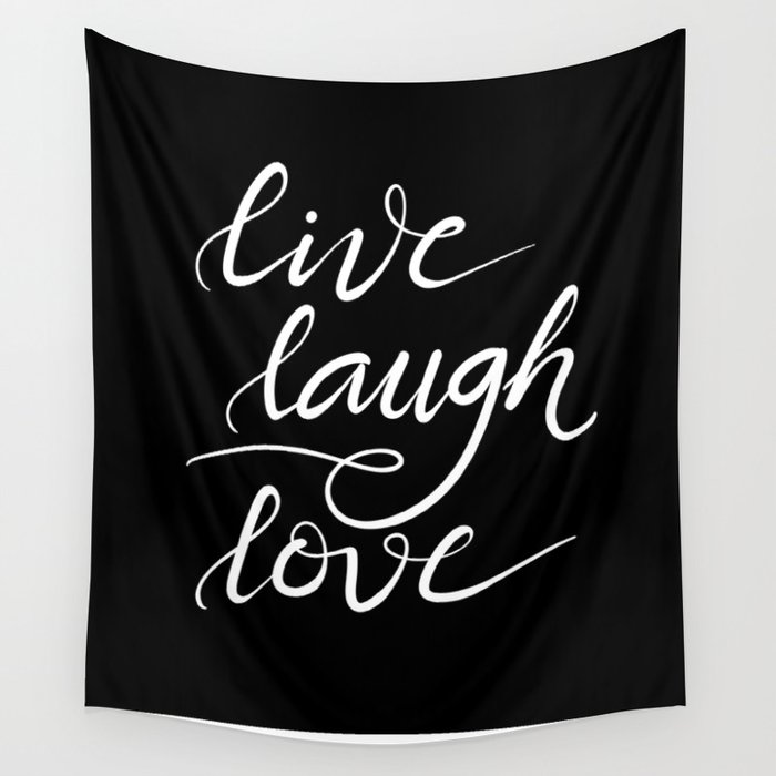 Live laugh love tapestry deals