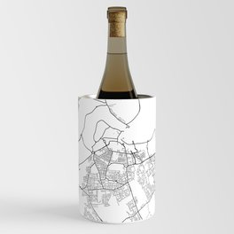 Middlesbrough city map Wine Chiller