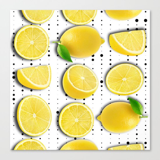 lemon Canvas Print