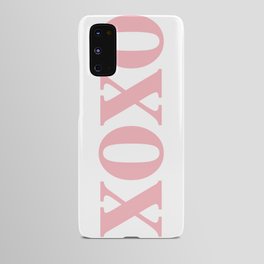 Coral XOXO Android Case