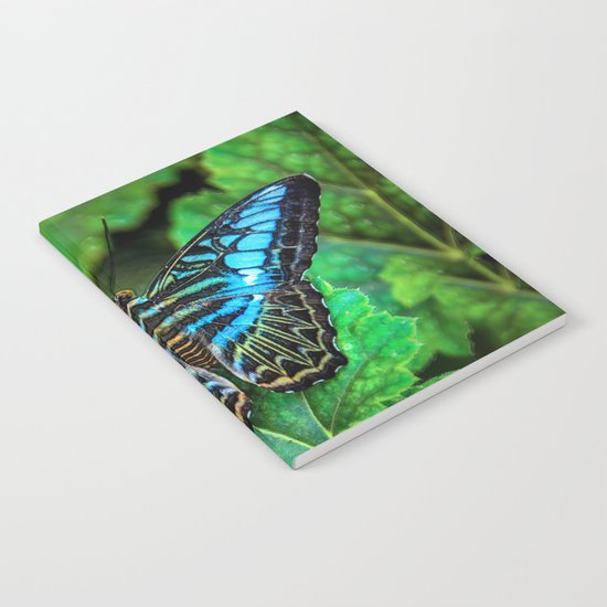 BUTTERFLY BLUE Notebook