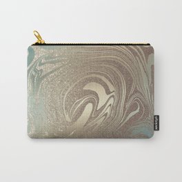 Mermaid Gold Wave 2 Carry-All Pouch