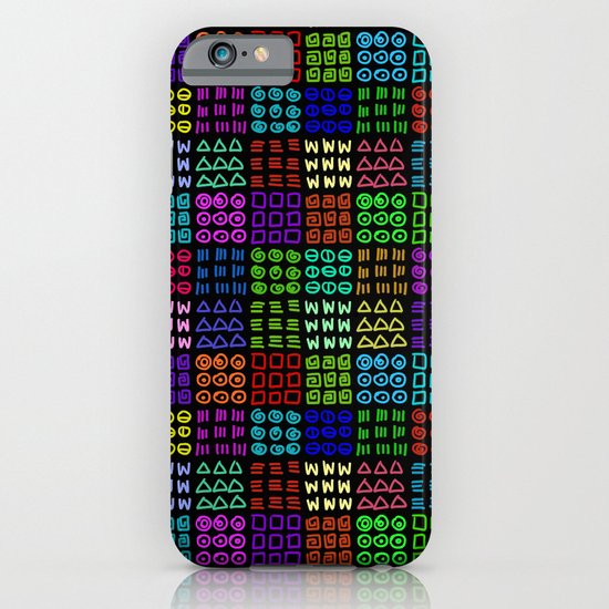 Aztec Wannabe (Black) iPhone & iPod Case