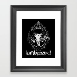 Lamb of God  Framed Art Print