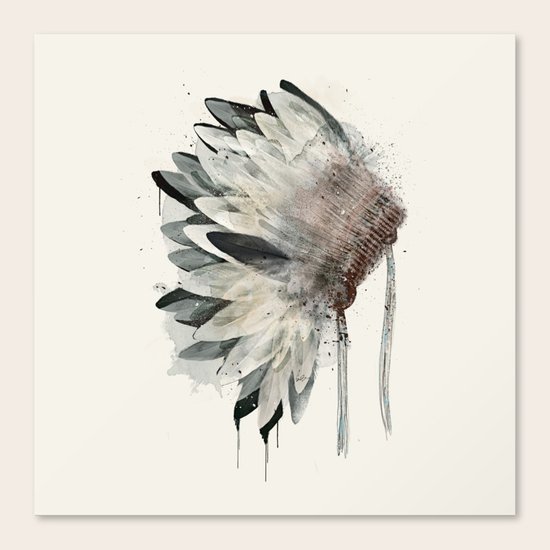 Headdress Canvas Print